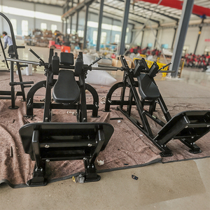 Equipo de Gimnasio Comercial, Máquina de Sentadillas con Carga de Placas para Entrenamiento de Fuerza y Ejercicios de Piernas - Product Image 2
