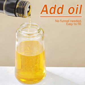 Spruzzatore <span class=keywords><strong>per</strong></span> <span class=keywords><strong>Olio</strong></span> da Cucina 2 in 1, Bottiglia Dispenser <span class=keywords><strong>per</strong></span> <span class=keywords><strong>Olio</strong></span> d'Oliva da 470ml, Bottiglia in Vetro Premium da 16oz, Nebulizzatore <span class=keywords><strong>per</strong></span> <span class=keywords><strong>Olio</strong></span> di Grado Alimentare <span class=keywords><strong>per</strong></span> <span class=keywords><strong>Friggitrice</strong></span> <span class=keywords><strong>ad</strong></span> <span class=keywords><strong>Aria</strong></span> - Product Image 2
