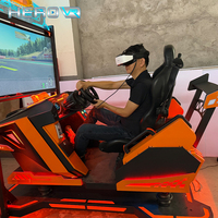 Simulador de Carreras HEROVR de Alto Retorno de la Inversión con Cabina Estilo Fórmula para Tiendas Minoristas