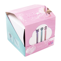 O & Q-Stylo à Double Tube Créatif en Plastique Écologique de 0.7mm pour Enfant, Conception Capibara, pour École et Bureau