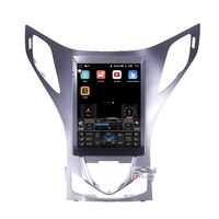 Écran Tesla Android voiture pour lecteur DVD GPS intégré pour Hyundai AZERA Grandeur 2011-2014 Radio stéréo GPS Navigation multimédia
