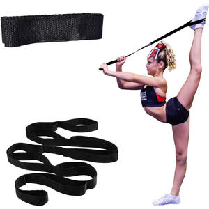 Vintage tarzı Polyester kumaş halka fiziksel terapi ve Fitness için % Yoga kemeri elastik olmayan çekme direnci takım elbise - Product Image 4