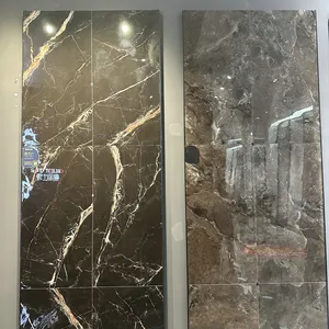 Piastrelle in Gres Porcellanato Sinterizzato 180x90cm Effetto Marmo per Rivestimento Pareti e Pavimenti di Sala da Pranzo, Soggiorno e Ingresso, Basso Contenuto d'Acqua - Product Image 5