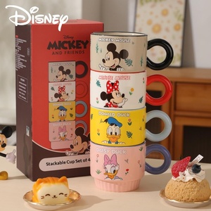 <span class=keywords><strong>Taza</strong></span> de Cerámica Original de Mickey y Minnie Mouse, Linda <span class=keywords><strong>Taza</strong></span> de Café para Parejas de Oficina - Product Image 2