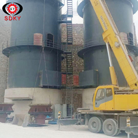 Forno ad albero verticale forno di fabbrica per impianto di calcinazione della pagoda ite di calce