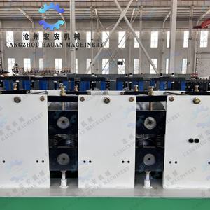 Máquina Formadora Motorizada Totalmente Automática Controlada por PLC para Marcos de Puertas Antirrobo, 380V 11.5KW, Marca HUANMACHINERY - Product Image 4