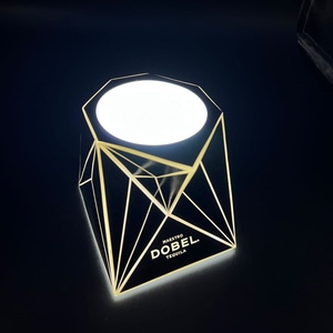 Gran oferta, botella única, antorcha, botella de mano, glorificador, botella de vino, pantalla, Base de barra de luz Led - Product Image 4