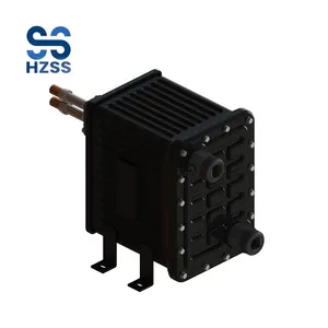 HZSS高效海水热泵冷凝器钛换热器空气/水热泵