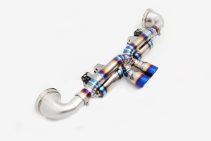 Sistema di Scarico OEM Personalizzato 4.0 per Porsche 992 <span class=keywords><strong>GT3</strong></span>/<span class=keywords><strong>GT3</strong></span> RS con Tubi Valvolati in Acciaio Inox 304/Titanio - Product Image 3