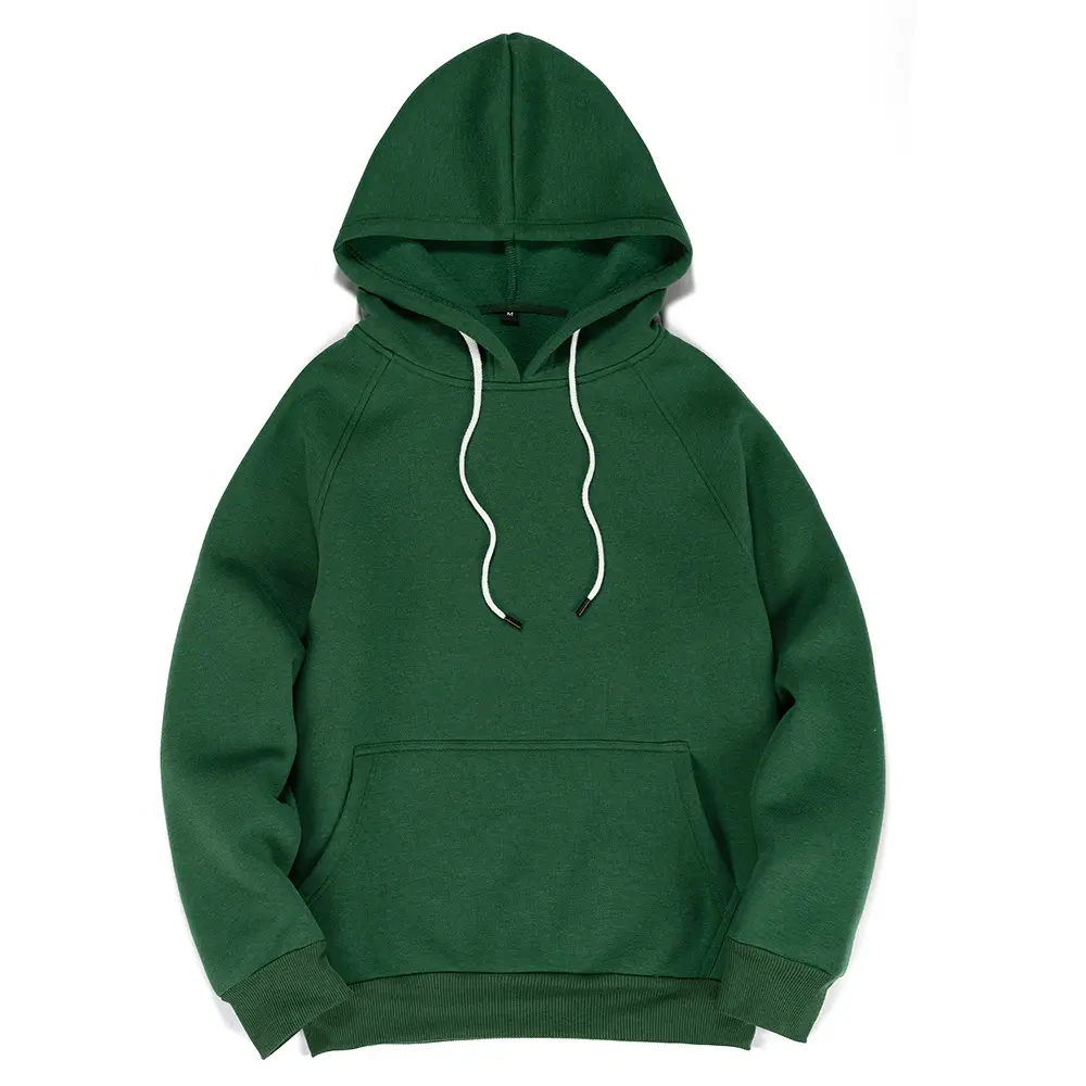 Toptan özel puf baskı Hoodies kazak Hoody yüksek kalite Unisex boş polar erkek hoodies