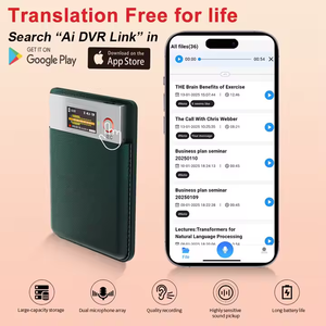 Chatgpt Ai บันทึกเสียงสำหรับการสัมภาษณ์การบรรยายบันทึกด้วยการสรุปอัจฉริยะและการเล่นเสียง - Product Image 4