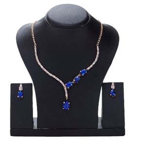 Gorgeous <b>Necklace</b> Jewelry 4 Piece Set Including Sautoir Collier And Plaque <b>Necklace</b> With Contemporary And Classic Design - Product Image 3