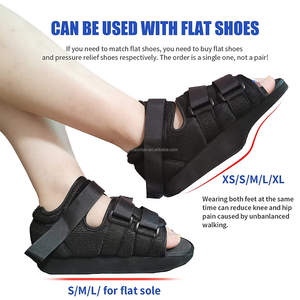 Chaussure Médicale de Marche Légère et Réglable Post-Opératoire pour Fasciite Plantaire, Orteil Cassé, Chirurgie et Équipement d'Exercice - Product Image 5