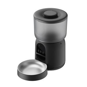 Smart Pet Feeder With <b>Wifi</b> App Control 3L Capacity For Dogs And Cats Detachable Black Version European <b>Plug</b> - Product Image 1