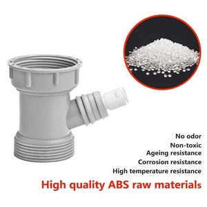 Raccord de sortie d'évier pour eaux usées avec connecteur rapide 1/4 pouce pour tuyau de vidange, adaptateur de tuyau de vidange d'évier de cuisine - Product Image 4