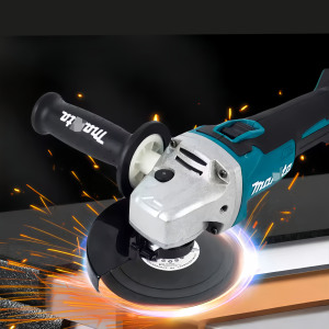 Mesin Gerinda sudut tanpa kabel baterai Ma, mesin Gerinda elektrik Gerinda tangan baterai 18V DIY - Product Image 6