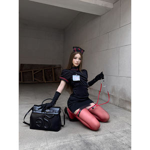 Женское нижнее белье, сексуальная униформа медсестры для женщин, одежда для секса и аксессуары для головных убор, костюм медсестры для косплея - Product Image 4