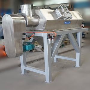 Máquina de cribado vibratorio centrífugo de acero inoxidable con flujo de aire horizontal para almidón - Product Image 6