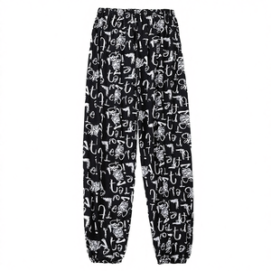 Pantalones Cargo Formales para Hombre, Corte Recto, Estilo Vintage, Ligeros, para Primavera/Verano, Color Negro/Blanco, Holgados, para Camping, con Frente Plano, Anti-Mosquitos - Product Image 4