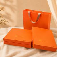 Boîte cadeau rigide pour nid d'oiseau, biodégradable, comestible, laminage mat, logo personnalisé