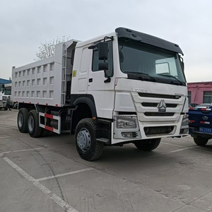 Truk sampah mobil terowongan kanan kendaraan teknik pertambangan 10 roda tangan kedua truk sampah Dump HOWO ekspor - Product Image 6
