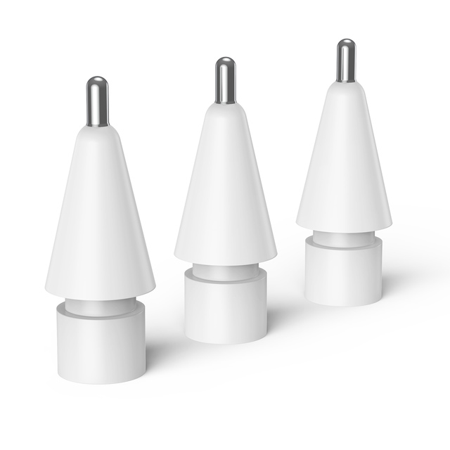 Replacement Stylus Pen Nibs Metal Touch Screen Pen Tips Wear Resistant Spare Nibs for Active Digital Tablet Stylus Pencil