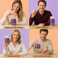 Huile de poisson 300 mg en gélules, riche en EPA DHA Oméga 3, complément alimentaire, 60 gélules par flacon