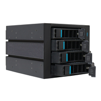 Vendite calde 4 Bay Hot Swap custodia per unità disco rigido custodia per gabbia posizioni unità ottica 6g 12g scatola del modulo
