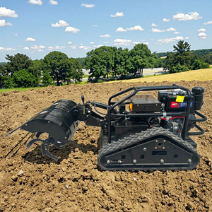 Componente Principale per Agricoltura: Micro <span class=keywords><strong>Motozappa</strong></span> Diesel con Avviamento, Telecomandata per Sarchiatura, Scavo e Dissodamento del Terreno - Product Image 1