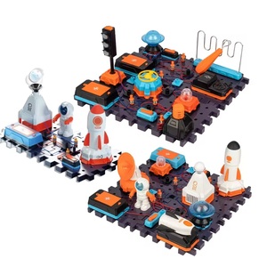 Blocs de construction électroniques STEAM DIY, jouets en briques, circuits, éducation scientifique pour enfants, jouets aérospatiaux, blocs électroniques scientifiques - Product Image 2
