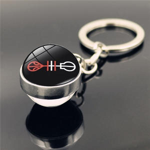 Llavero de Metal con Colgante de Bola de Cristal de Doble Cara de la Banda de Rock Twenty-One Pilots, Personalizado y Especial - Product Image 2