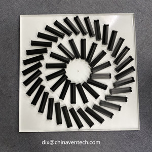 Copertura per <span class=keywords><strong>Bocchette</strong></span> d'<span class=keywords><strong>Aria</strong></span> da Soffitto HVAC 600x600 Quadrata con Diffusore a Vortice - Product Image 4