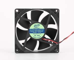 Заводская оптовая продажа 80 мм 80x80x25 мм Dc Бесщеточный Охлаждающий вентилятор 5 В 12 В 24 В 48 В высокого качества осевой вентилятор охлаждения чашка зеленый дом - Product Image 2