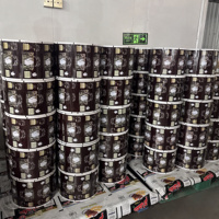 Rouleaux de film plastique laminé en aluminium pour emballage alimentaire et de boissons, sachets et rouleaux pour emballage et stockage de snacks