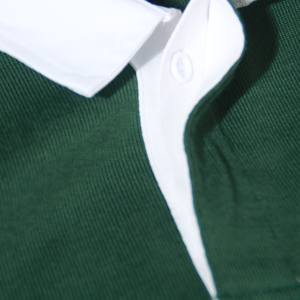 Maglie <span class=keywords><strong>da</strong></span> Rugby lavorate a maglia in maglia di cotone a righe con stampa <span class=keywords><strong>e</strong></span> ricamo del Logo a maniche lunghe <span class=keywords><strong>da</strong></span> uomo personalizzate - Product Image 6