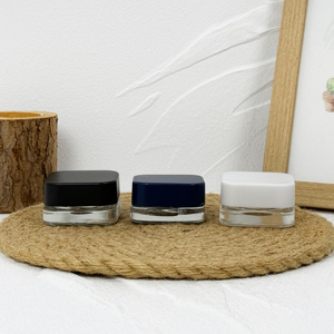 30ml 60ml 90mL 120ml 180ml 240ml 480ML Frascos de vidrio redondos rectos resistentes a prueba de niños con tapas CR - Product Image 3