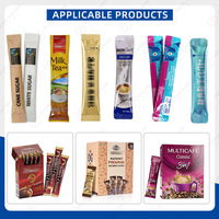 Automatic Multi-lane Cane Brown Sugar Stick Sachet Packing Paper Plastic Box Packing Machine Line