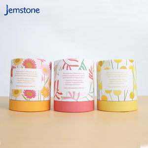 100% papel de cartón kraft de diseño libre biodegradable reciclado puede tubo de embalaje de papel de regalo - Product Image 5