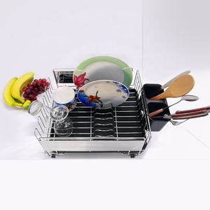 Кухонный Органайзер BSCI из нержавеющей стали Стойка для посуды + держатель для стекла + лоток для размораживания - Product Image 3