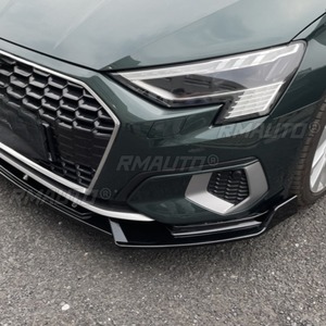 ลิ้นกันชนหน้ารถยนต์ สปลิตเตอร์ดิฟฟิวเซอร์ สปอยเลอร์กันชน สำหรับชุดแต่ง Audi A3 อุปกรณ์ตกแต่งรถยนต์ - Product Image 4
