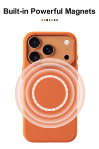 เคสโทรศัพท์ซิลิโคนแบบนิ่ม ป้องกันการกระแทก ปรับแต่งโลโก้ได้ บริการขายส่ง สำหรับ iPhone 17 16 15 14 Pro Max - Product Image 5