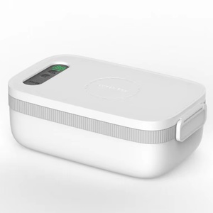 Boîte à lunch électrique chauffante sans fil personnalisée 2025 de 1000 ml, rechargeable, portable, avec température réglable pour utilisation en voiture - Product Image 6