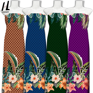 Tela de Rayón 100% de Alta Calidad, Impresa Digitalmente, Suave, con Patrones Personalizados, para Prendas Femeninas - Product Image 2