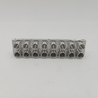 Servicio de mecanizado CNC Fresado Torneado Piezas de fabricación Pintura anodizada personalizada Accesorios de metal de aluminio Prototipo