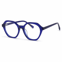 Lunettes optiques légères en acétate pour enfants, montures carrées à bordure complète, charnières à ressort, lunettes de lecture pour usage quotidien
