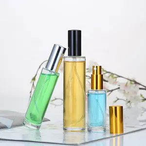 カスタムクリア高級香水ガラス瓶30ml 50ml 100ml 120ml空の香りオイル化粧品包装用スプレーボトル