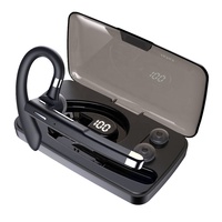 2023 Obral Besar YYK 520 Bisnis Nirkabel Telinga Gantung Tunggal Headphone Earphone Stereo Bt Headset untuk Mengemudi dan Sopir Truk