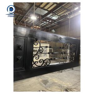 Puerta <span class=keywords><strong>de</strong></span> Garaje <span class=keywords><strong>de</strong></span> <span class=keywords><strong>Hierro</strong></span> Forjado <span class=keywords><strong>de</strong></span> Fábrica Foshan, Puertas Corredizas <span class=keywords><strong>de</strong></span> <span class=keywords><strong>Hierro</strong></span> Forjado Prima Housing - Product Image 1