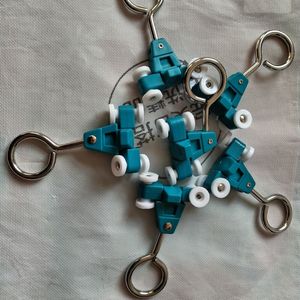 Roue de chariot d'hôpital en plastique pour système de glissière de rideau - Product Image 4