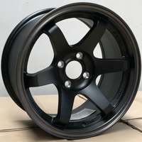 Rines Universales de Aleación de 13-15 Pulgadas, 4 Birlos, PCD 4x100 4x108 4x114.3 para Autos Sedán Compactos